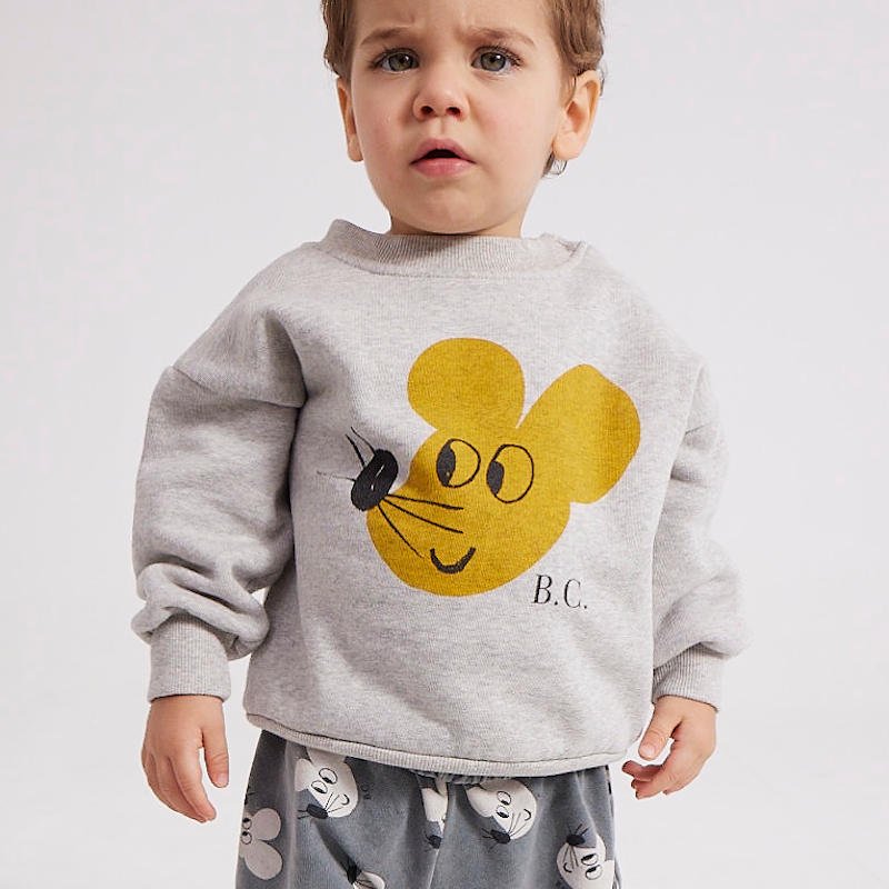 bobo choses（ボボショーズ）2023AW | Baby Mouse sweatshirt | スウェットシャツ -  インポート子供服のセレクトショップ LePuju(ルプジュ)