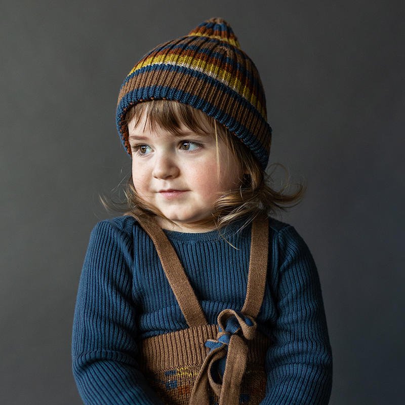 Mabli Knitwear（マブリ） 2023AW COBLYN BEANIE | ウールニット帽 | 0