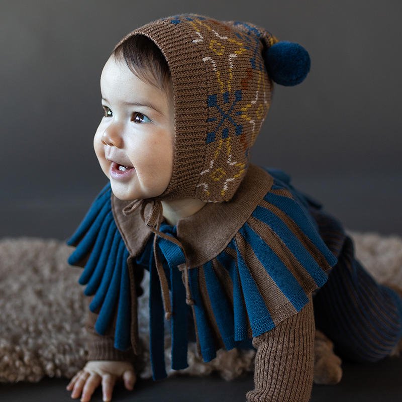 Mabli Knitwear（マブリ） 2023AW MOONBEAM CAPELET | アイボリー ...