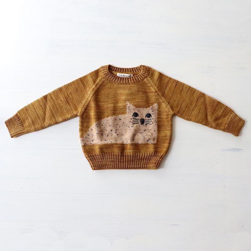 Misha & Puff（ミーシャアンドパフ）2023AW House Sweater Cinnamon ...