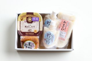味噌とあまざけのセット 〜麦〜　【冷凍便】