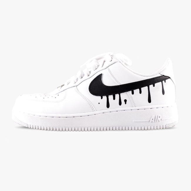 nike air force dripping swoosh