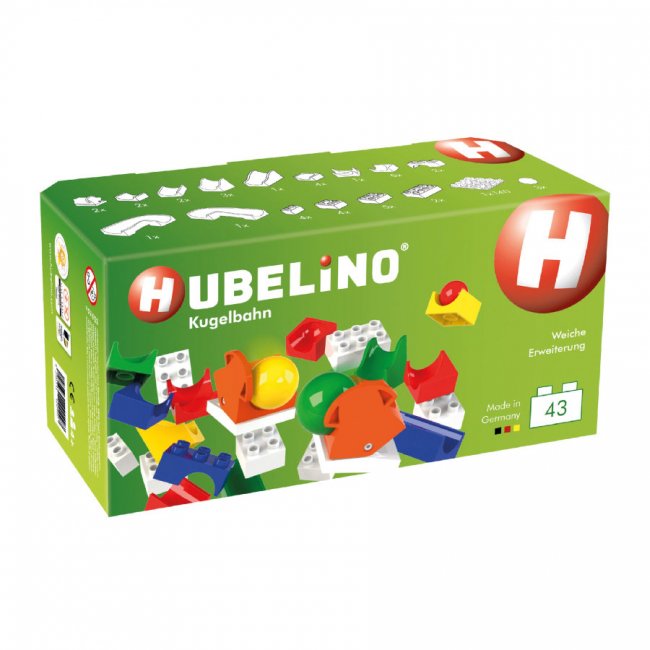 送料無料】 43ピース マーブルラン 拡張セット - Hubelino (ヒュベリノ