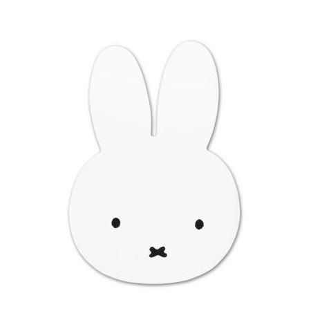 18cm ミッフィー 木製 お顔の壁掛けフック - Nijntje・Miffy 18cm ミッフィー 木製 お顔の壁掛けフック - Nijntje・Miffy