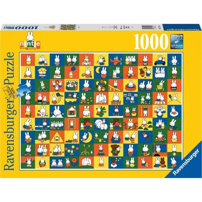 miffy - 【ジグソーパズル】ミッフィー65周年記念1000ピース絵本