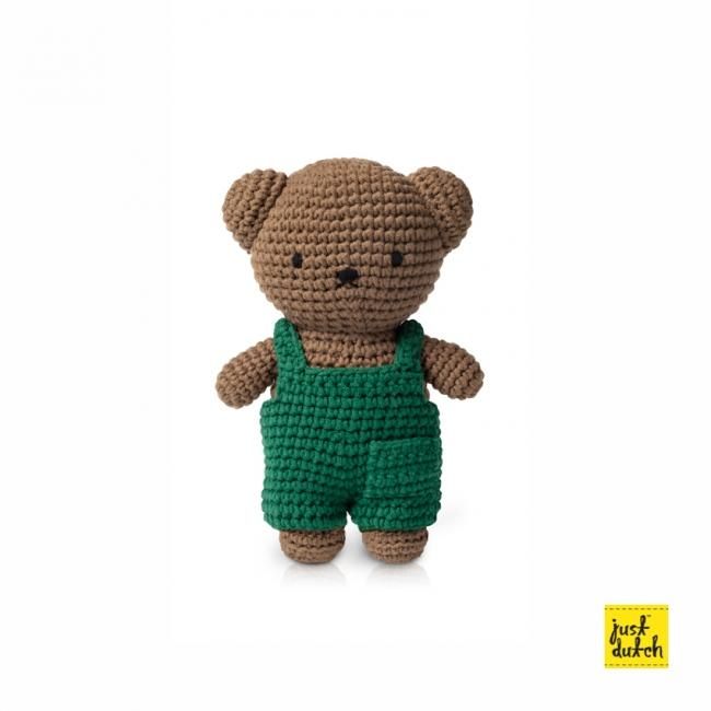 ミッフィー ボリス グリーンオーバーオール あみぐるみ - Just