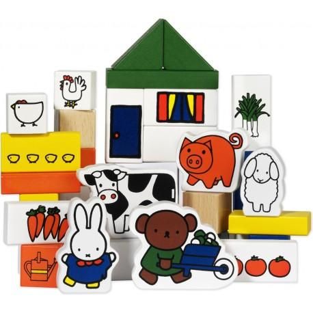 ミッフィー 積み木 ぼくじょう Nijntje Miffy ナインチェ ミッフィー フリバ Free Birds ヨーロッパの食品 雑貨をお手軽に通販 8 400円以上で日本への送料無料