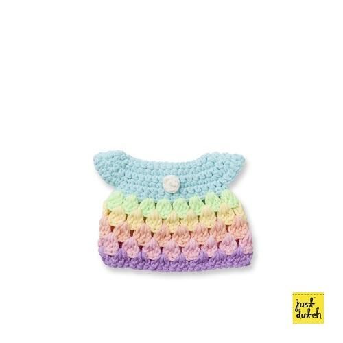 一流の品質 レインボードレス 虹色・パステル ミッフィー あみぐるみ Just - ぬいぐるみ&ブランケットセット