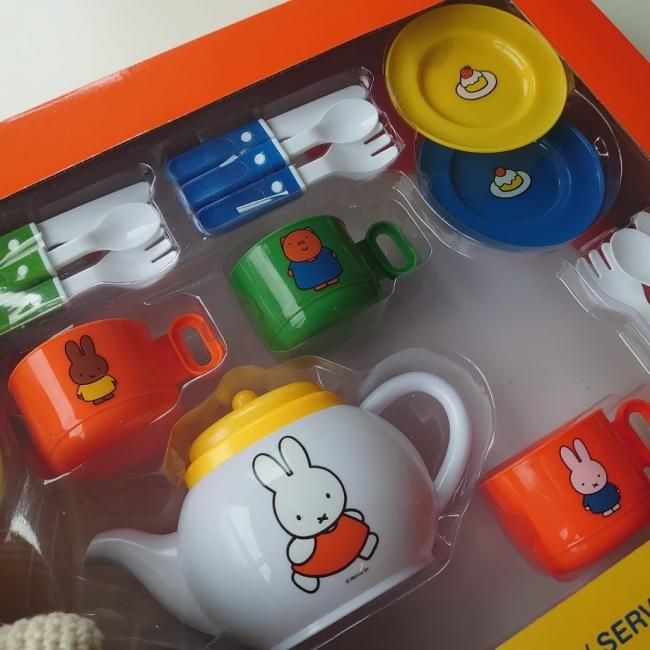 Amazon.co.jp: ミッフィー ティーポット ティーカップ 3セット