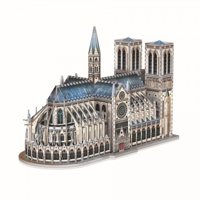 3Dパズル 「フランス ノートルダム寺院」830ピース 立体パズル - Wrebbit - フリバ free birds　-  ヨーロッパの食品・雑貨をお手軽に通販。 8,400円以上で日本への送料無料！