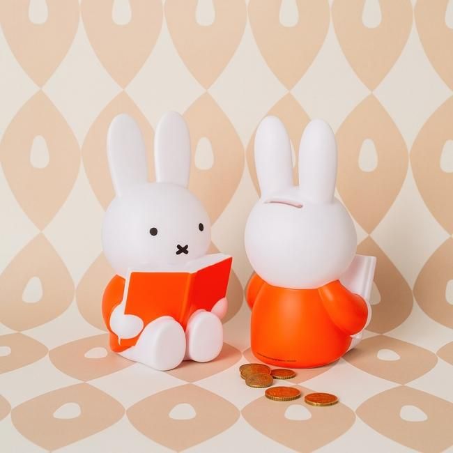 ミッフィー 「各色 リーディングミッフィー 貯金箱・マネーバンク」by