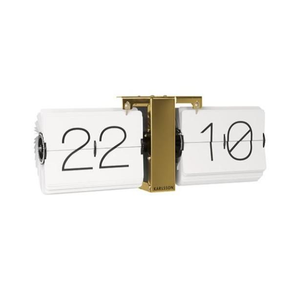 各色 「flip clock no case」 壁掛け時計・置き時計 - Karlsson 各色 「flip clock no case」 壁掛け時計・置き時計 - Karlsson