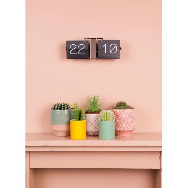 各色 「flip clock no case」 壁掛け時計・置き時計 - Karlsson