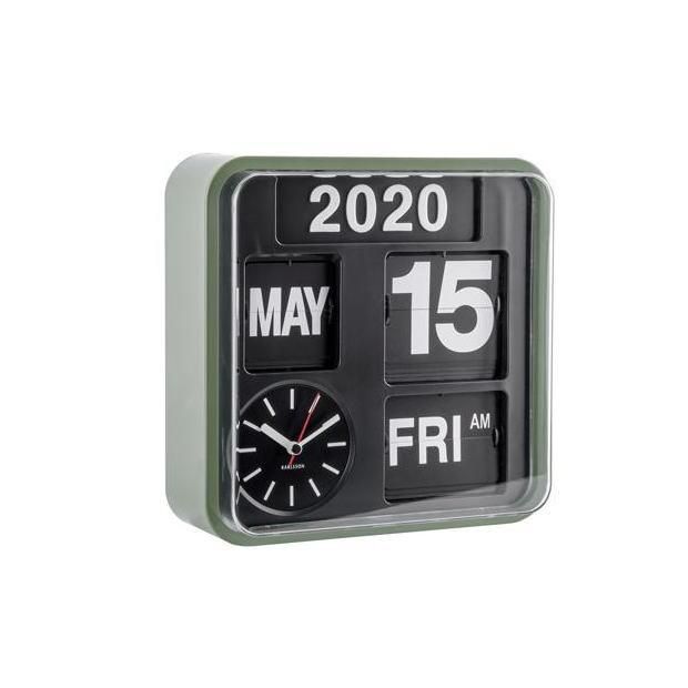 【新品】Karlsson 置き時計 グレー Amazon.co.jp: カールソン置時計、スチール、グレー、ワンサイズ