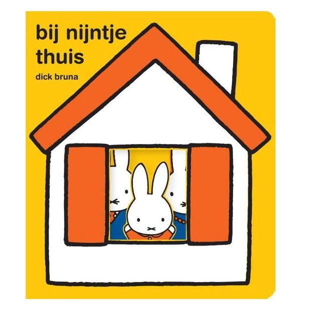 Bij nijntje thuis」オランダ語原書・洋書 絵本 - Nijntje