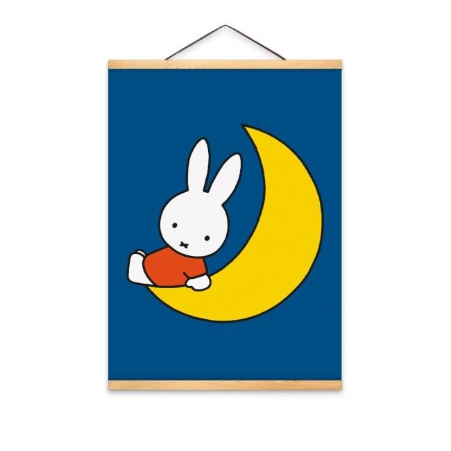 ミッフィー 大判ポスター 「おつきさま」- Nijntje・Miffy ミッフィー 大判ポスター 「おつきさま」- Nijntje・Miffy