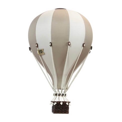 インテリアバルーン ベージュ&クリーム - Hot Air Balloon 気球・モビール - フリバ free birds　-  ヨーロッパの食品・雑貨をお手軽に通販。 8,400円以上で日本への送料無料！