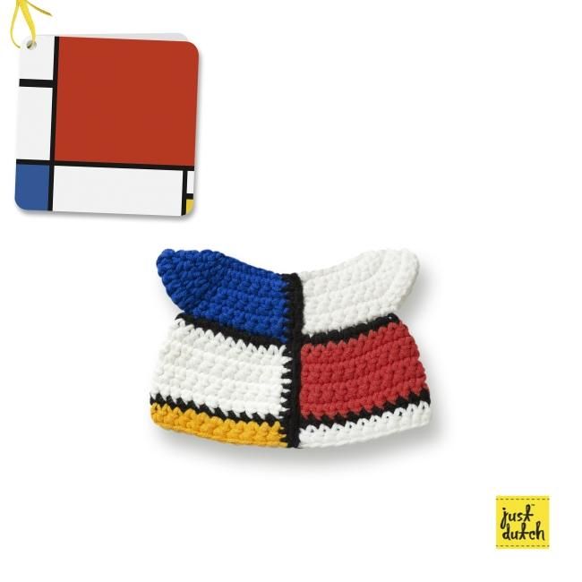 ミッフィー 「モンドリアンドレス」 あみぐるみ Just Dutch