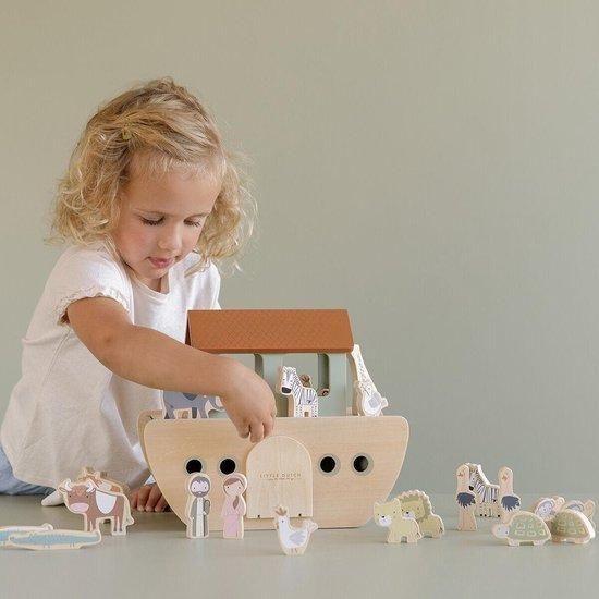 木製 ノアの箱舟 積み木・ブロック - LITTLE DUTCH (リトルダッチ