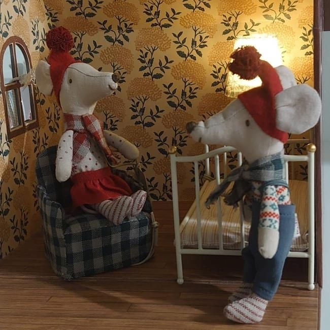 メイレグ mailegマウス　クリスマス クリスマスマウス おにいちゃんマウス ぬいぐるみ - Maileg