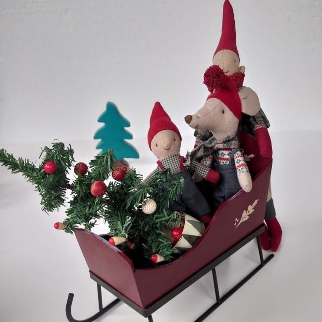 メイレグ mailegマウス　クリスマス クリスマスマウス おにいちゃんマウス ぬいぐるみ - Maileg