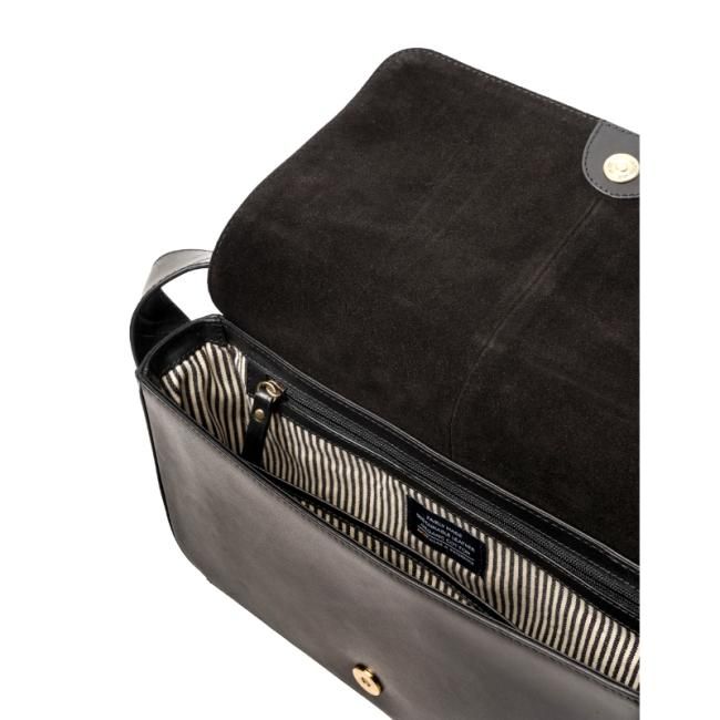 Gina Baguette Black Classic Leather - O MY BAG (オーマイ Gina Baguette Black Classic Leather - O MY BAG (オーマイ