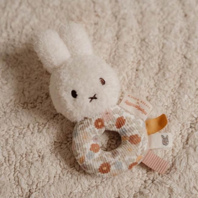 各種 タグ付 お顔のソフトラトル Little Dutch x ミッフィー 各種 タグ付 お顔のソフトラトル Little Dutch x ミッフィー