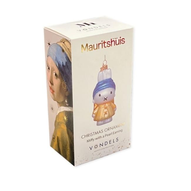 配送員設置 x ミッフィー マウリッツハウス美術館限定 「真珠 フェルメール 置物