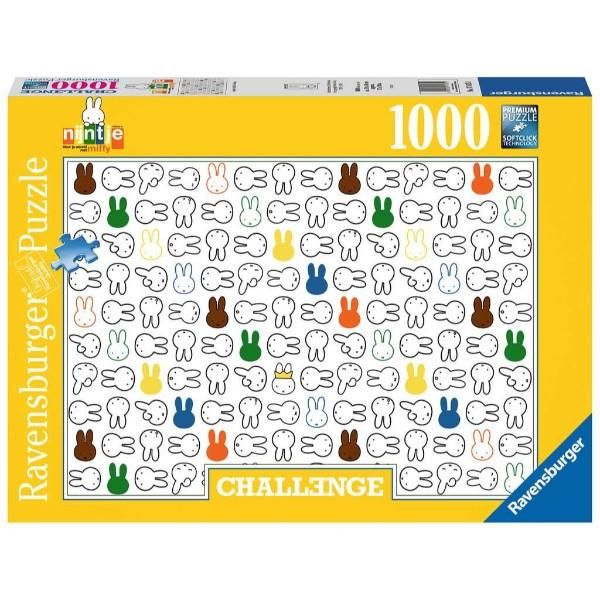 ジグソーパズル 1000ピース 「おかおいっぱい」 - Nijntje