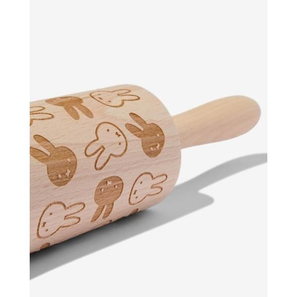 miffy【日本未販売】木製 お顔柄のパスタ　麺棒 手延べ棒 nijntje miffy【日本未販売】木製 お顔柄のパスタ 麺棒 手延べ棒 nijntje
