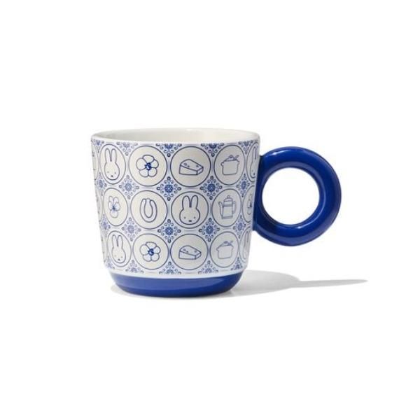 280ml ミッフィー 「デルフトブルーのマグカップ」 - nijntje 280ml ミッフィー 「デルフトブルーのマグカップ」 - nijntje