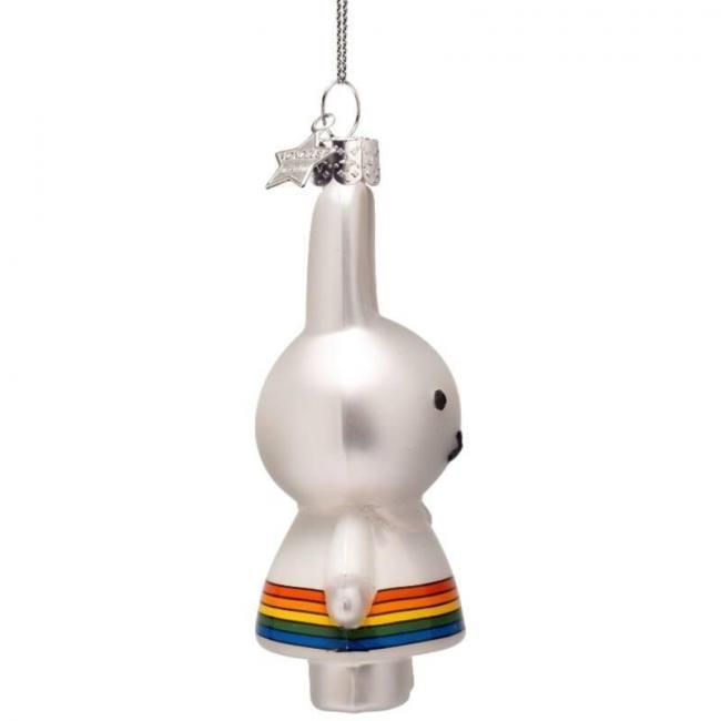 ミッフィー クリスマスオーナメント (レインボードレス) by VONDELS