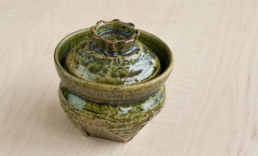 総織部蒸し碗 - 和食器通販 うつわ耶馬都|食卓を彩る作家もの 総織部蒸し碗 - 和食器通販 うつわ耶馬都|食卓を彩る作家もの