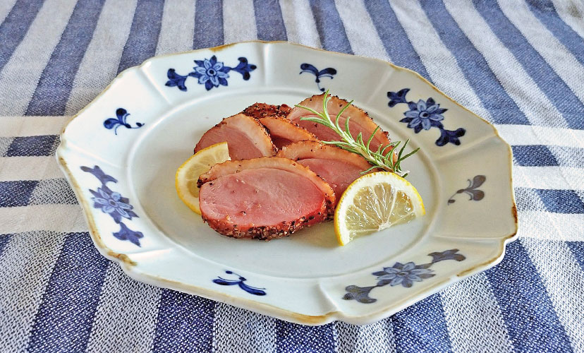 古染花八方7寸皿 - 和食器通販 うつわ耶馬都|食卓を彩る作家 古染花八方7寸皿 - 和食器通販 うつわ耶馬都|食卓を彩る作家