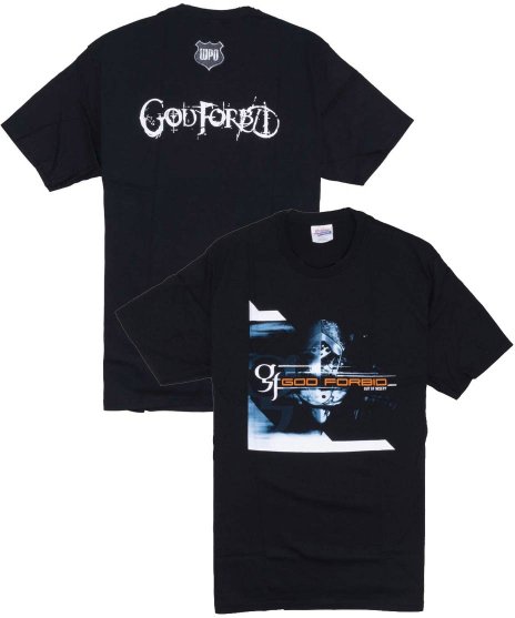 God Forbid/オフィシャルバンドTシャツ/Out Of Misery<img class='new_mark_img2' src='https://img.shop-pro.jp/img/new/icons24.gif' style='border:none;display:inline;margin:0px;padding:0px;width:auto;' />