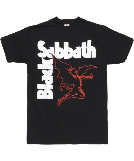 Black Sabbath/オフィシャルバンドTシャツ/Creatureカラー：ブラック<br>サイズ：S〜L<br>バンドロゴと、悪魔の組み合わせた定番デザイン