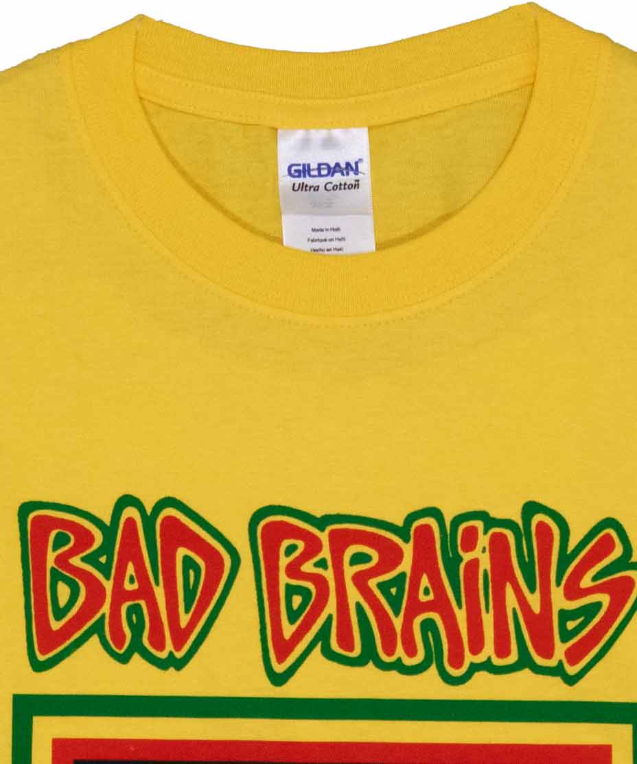 Bad Brains/オフィシャルバンドTシャツ/Capitol /イエロー