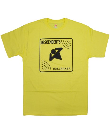 Descendents/オフィシャルバンドTシャツ/Hallraker<ul><li>カラー：イエロー</li><li>サイズ：M,L,XL</li><liライブアルバムHallrakerの黄色いジャケット</li></ul>