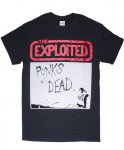 The Exploited/オフィシャルバンドTシャツ/Punks Not Dead<ul><li>カラー：ブラック</li><li>サイズ：S,M,L</li><li>エクスプロイテッドのパンクスノットデッドのジャケットデザイン
