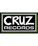 Cruzレコード/オフィシャルステッカー/ロゴカラー：ブラック<br>サイズ：16x8.7cm<br>ALLも在籍していたレーヴェルCruzレコードのロゴ