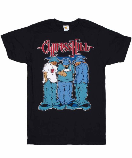 Cypress Hill/オフィシャルバンドTシャツ/Blunted<ul><li>カラー：ブラック</li><li>サイズ：M,L,XL</li><li>メンバーのイラストのデザイン</li></ul>