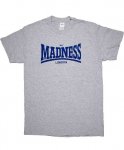 Madness/オフィシャルバンドTシャツ/Madsdaleカラー：グレー<br>サイズ：S〜XL<br>マッドネスのロゴを有名ブランドロンスデール風にアレンジ
