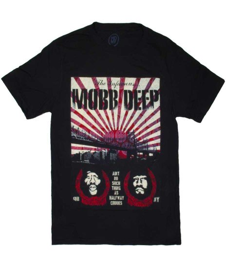 Mobb Deep/オフィシャルバンドTシャツ/Sunbridge <ul><li>カラー：ブラック</li><li>サイズ：M,L,XL</li><li>クイーンズボロ橋のデザイン。</li></ul>