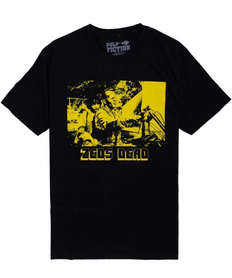 Pulp Fiction/オフィシャルTシャツ/Zeds Dead ブルース ウィリスカラー：ブラック<br>サイズ：M〜XL<br>珍しいブルース ウィリスのパルプフィクションのデザインです