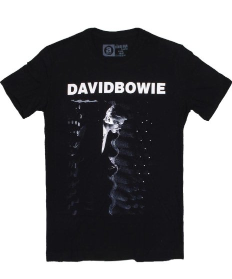 David Bowie/オフィシャルバンドTシャツ/Station To Stationカラー：ブラック<br>サイズ：Ｓ〜Ｌ<br>アルバムSTATION TO STATIONのデザイン。