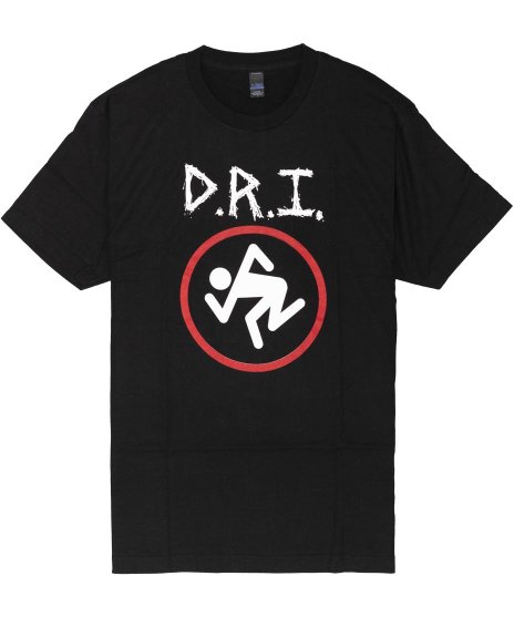 DRI/オフィシャルバンドTシャツ/Skankingロゴ <ul><li>カラー：ブラック</li><li>サイズ：M,L,XL</li><li>DRIスカンキングロゴ</li></ul>