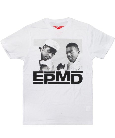 EPMD/オフィシャルバンドTシャツ/The Beginning<ul><li>カラー：ホワイト</li><li>サイズ：M,L,XL</li><li>エリック×パリッシュフォト</li></ul>
