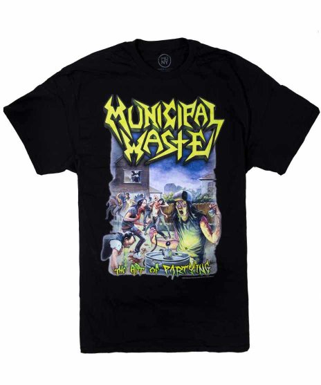 Municipal Waste/オフィシャルバンドTシャツ/The Art Of Partying<ul><li>カラー：ブラック</li><li>サイズ：M,L,XL</li><li>Party of Playingのジャケット</li></ul>