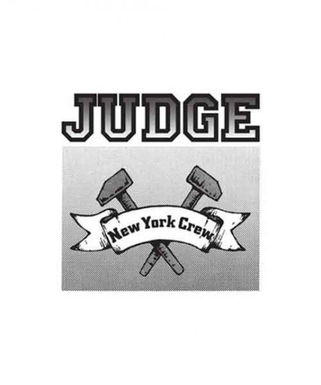 Judge/オフィシャルステッカー/NEW YORK CREW (ブラック×ホワイト)