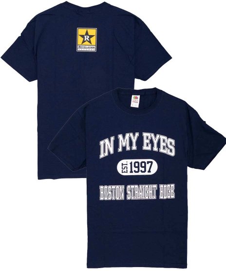 In My Eyes/オフィシャルバンドTシャツ/1997<ul><li>カラー：ネイビー</li><li>サイズ：S,M,L,XL</li><li>1997</li></ul>